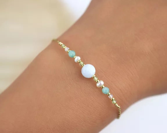 Bracelet multi-pierres