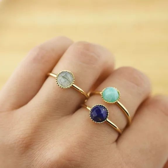 Bague ajustable Plaqué or