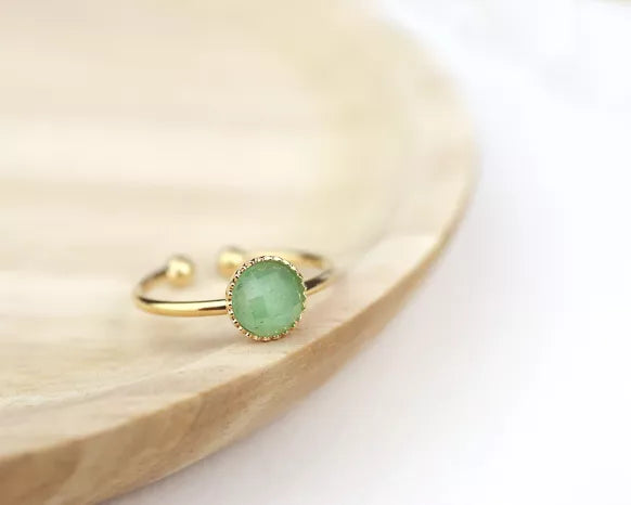 Bague ajustable Plaqué or