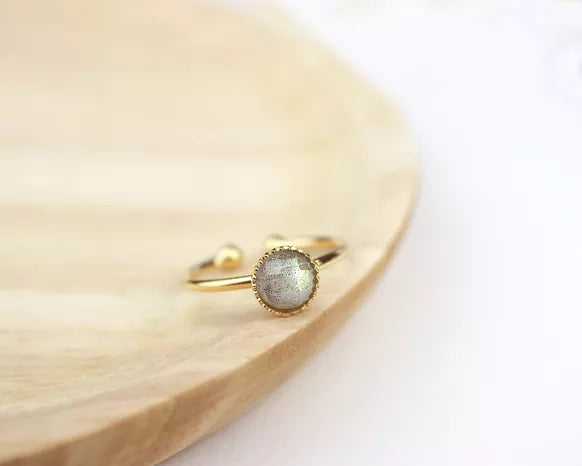 Bague ajustable Plaqué or