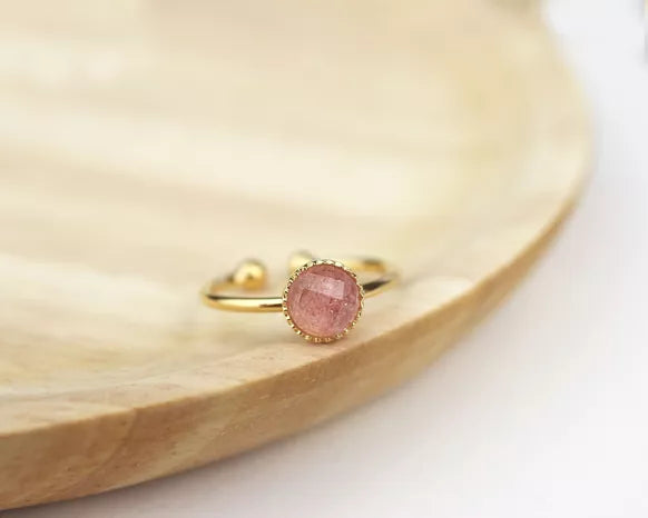 Bague ajustable Plaqué or